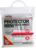 ProDec Advance 6' x 3' Water Resistant Protector Dust Sheet For Doorways