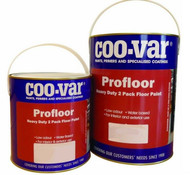 Coo-Var Pro Floor Paint - 2 Pack - Yellow