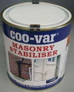 1lt Coo-Var Solvent Oil Based Clear Masonry Stabiliser Sealer