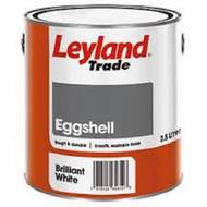 2.5lt Leyland Trade Oil Based Traditional Solvent Eggshell Brilliant White