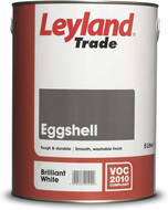 5ltr Leyland Trade Solvent Oil Based Eggshell Brilliant White