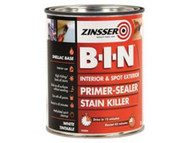 1ltr Zinsser B.I.N White Shellac Based Primer Sealer