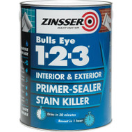 1lt Zinsser Bulls Eye 1-2-3 Primer & Sealer Water Based