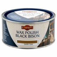 500ml Liberon Wax Polish Black Bison Dark Oak