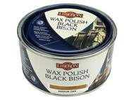 500ml Liberon Wax Polish Black Bison Medium Oak