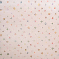 26835 - Great Kids Watercolor Dots Rose Galerie Wallpaper