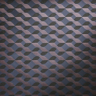 51211 - Universe Glass Beads Geometric Ocean Blue Galerie Wallpaper
