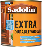 1lt Sadolin Extra Durable Solvent Oil Based Woodstain Light Oak