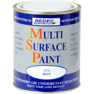 250ml - Bedec MSP Satin White Paint