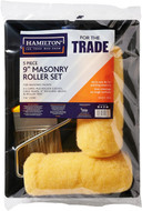 HAMILTON for The Trade 5 Piece Masonry Brush & Roller Set + Tray, 9" 3561329-90