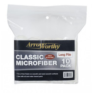 ArroWorthy - Classic 4" Microfiber Mini Rod Style 10 Pack Long Pile (4-MFR4CKW)