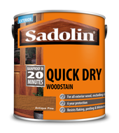 Sadolin Quick Dry Exterior Woodstain Antique Pine 2.5 L
