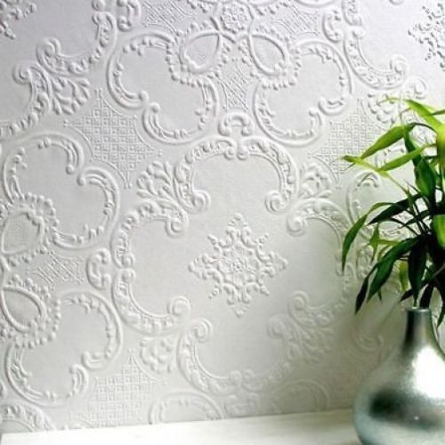 RD335 Anaglypta Paintable Textured Wallcovering Wallpaper Dryden