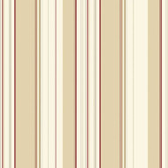G12107 - Kitchen Recipes Striped Beige Red Galerie Wallpaper