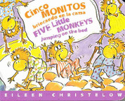 Cinco monitos brincando en la cama/Five Little Monkeys Jumping on the Bed