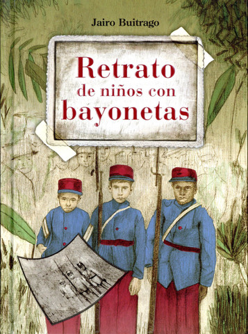 Retrato de niños con bayonetas - Photo of Children with Bayonets