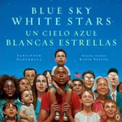 Blue Sky White Stars/Un cielo azul blanca estrellas