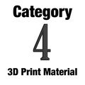 3D Printer Material Category 4