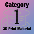 Design-3D Printer Material Category 1 