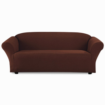 Orly's Dream Stretch Sofa Slipcover, 1 Piece Sofa Bed Cover, Sofa Covers, Furniture Slipcover, Spandex Slipcovers (Coffee Brown)