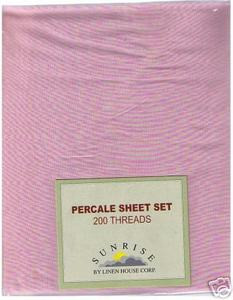 KING 2009/10 new collection 4 pc PERCALE SHEET SET 618