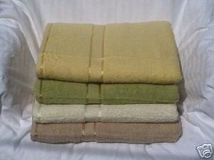 4 pc 100% COTTON SOLID BATH TOWELS SET new patent towel 491 1158