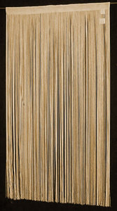 String Thread Stripe Corridor Curtain D.Gold 40" x 84"