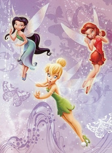 BRAND NEW OFFICIAL DISNEY TINKERBELL TWIN SIZE ACRYLIC 60X80 BLANKET 