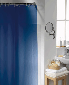 Solid NAVY BLUE Heavy Duty Vynil Shower Curtain Liner