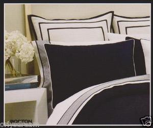 Over Size QUEEN 6pc Navy Blue HOTEL COLLECTION Bed Bedding NAUTICA Comforter Set
