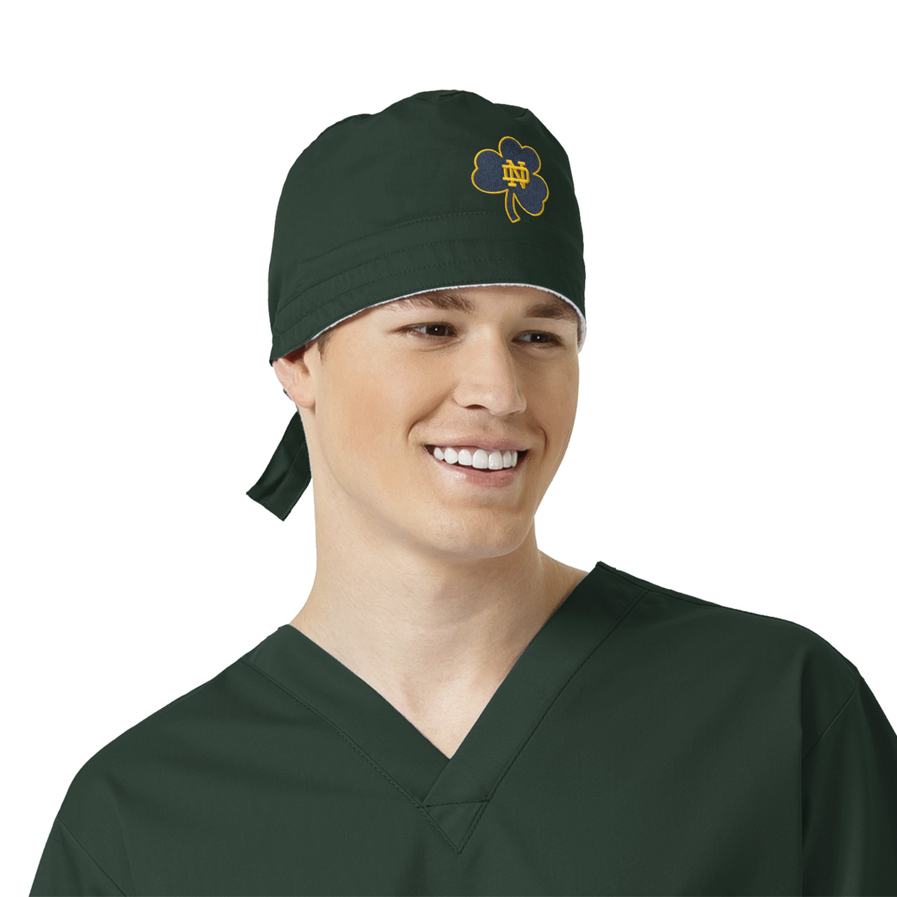 notre dame scrub hat