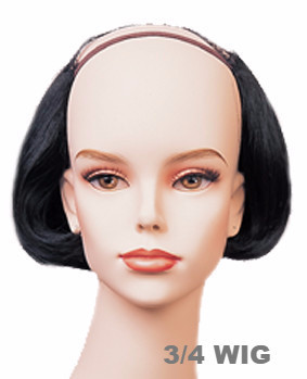 Jon Renau Wig - Hair Secrets Straight (#636) Front on mannequin
