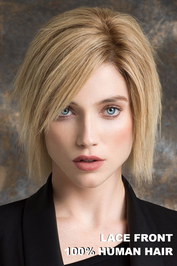 Ellen Wille Wig - Brilliance Plus Human Hair - Sandy Blonde Rooted - Front