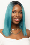 Orchid Wigs - Flawless (#4108) - Royal Emerald - Front