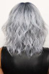 Muse Series Wigs - Breezy Wavez (#1501) - Frozen Sapphire - Back