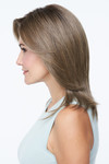 Raquel Welch Wigs - Pretty Please! (#PTYPLS) - RL10/22SS Shaded Iced Cappuccino - Side 2