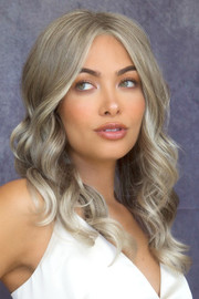 The Alexander Couture Collection Wig - Avalon (#1032) - Ice Blond - Front