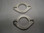 AMS Custom 1/4"' Stainless Exhaust Flange (Qty. 2)
