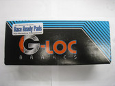 Carbotech™ XP10™
When G-Loc unleashed the R10 to the general public it immediately gathered multiple regional, divisional, and national championships. The GP136-R10 has a very strong initial bite with a coefficient of friction and rotor friendliness unmatched in the industry. Fade resistance is in excess of 1475°F (801°C). R10 still maintains the highly praised release, excellent modulation and rotor friendliness that have made all Carbotech™ compounds so successful. G-Loc R10 is not recommended as a daily-driven street pad due to possible elevated levels of dust and noise.

