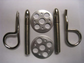 Andrews Motorsports, Legends Race Cars, Thunder Roadster, 3/8 x 2" Hood Pin Kit