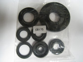 Seals included in kit:
NOTE: 7 Total
91204-216-000, 91204-216-003, Size 20x35x5.5 mm Cam Seal
91201-216-000, 91201-216-005, Size 20x52x9 mm Counter Shaft Seal
91206-216-000, 91206-200-000, Size 8x25x8 mm Clutch Push Rod
91201, 283-000, 91201-283-005 12x25x4.5 Shifter Shaft
91201, 283-000, 91201-283-005 12x25x4.5 Shifter Drum
91202-302-000, 91202-302-010 14x24x5 mm Kick Start
91205-216-003, 20x26x4 Starter Clutch Seal