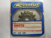 Renthal Ultralite Front Sprocket 13-T 307-420-13GP, KTM65 SX 98-08, KTM60 98-00