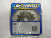 Renthal Ultralite Front Sprocket 14-T 307-420-14GP, KTM65 SX 98-08, KTM60 98-00