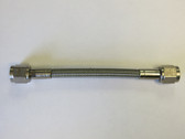 Stainless Line, Top End Oiler, Short 5.5 Inch Overall, Dash 4AN Female To Female, 105X00X362-5.5 