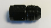 Fitting, Andrews Motorsports, Legends Race Car, XRP Straight Expander 6 AN Female Swivel to 8 AN Male - Aluminum Black