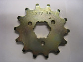 Vortex Front Sprocket 14-T, Yamaha WR250F, WR250R, YZ125, YZ250F, 3217-14