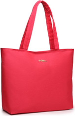 NNEE Water Resistance Nylon Laptop Tote Bag Computer Travel Carrying Shoulder Bag - Red
