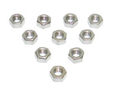  WSM 6mm Stainless Flanged Hex Nut 10 Pack - 014-601