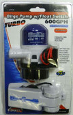 BOATER SPORTS BILGE PUMP: AUTOMATIC 600 GPH WITH FLOAT SWITCH 57418