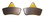 Arctic Cat 250-650 Front & Rear Brake Pads 09-5531JL, 0402-882, 0402-096